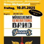 Live Musik mit 3 Müggelheimer Bands!