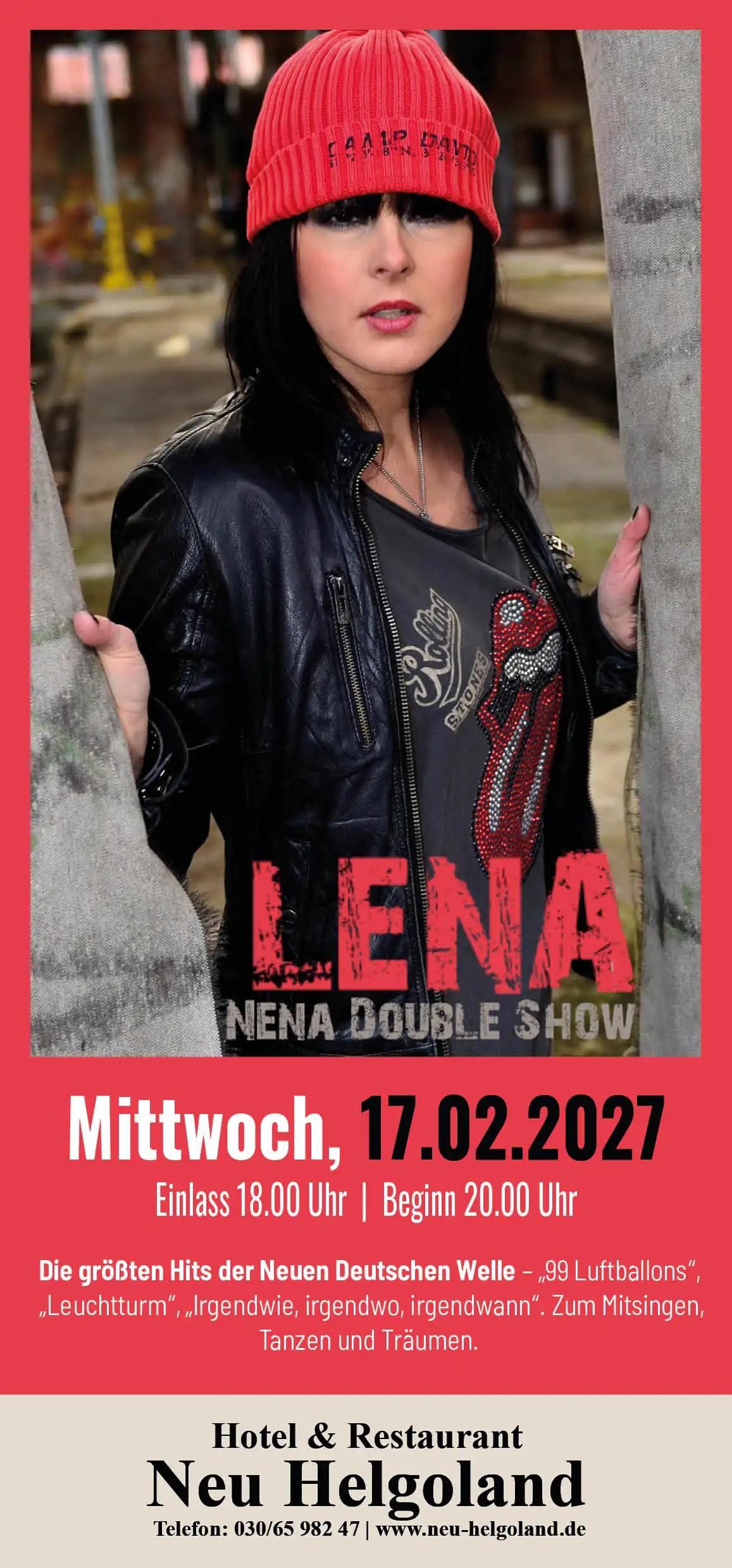 LENA – die ultimative Nena-Double-Show 