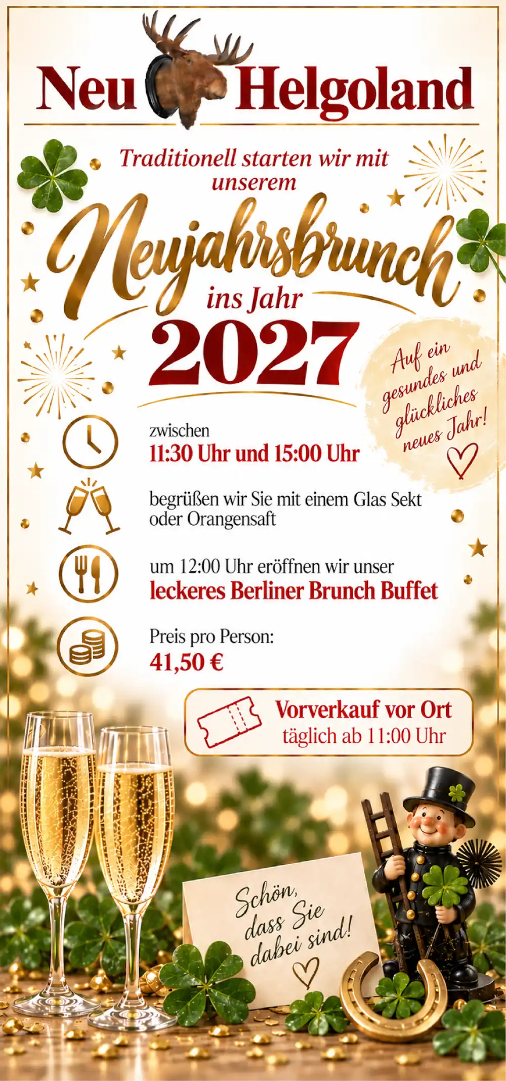 Neu-Helgoland Neujahrsbrunch 2027